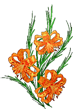 GIFS FLEURS .