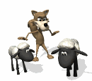 moutons/loup